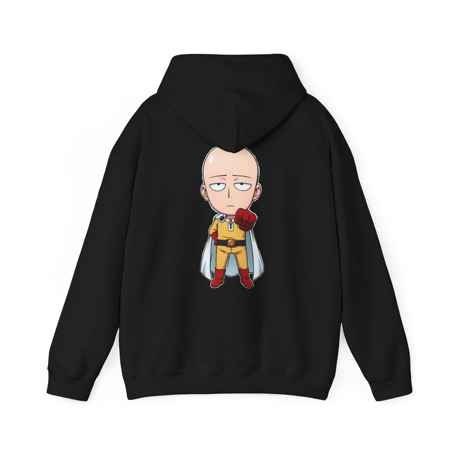 One Punch Man Hoodie - Saitama Back And Front