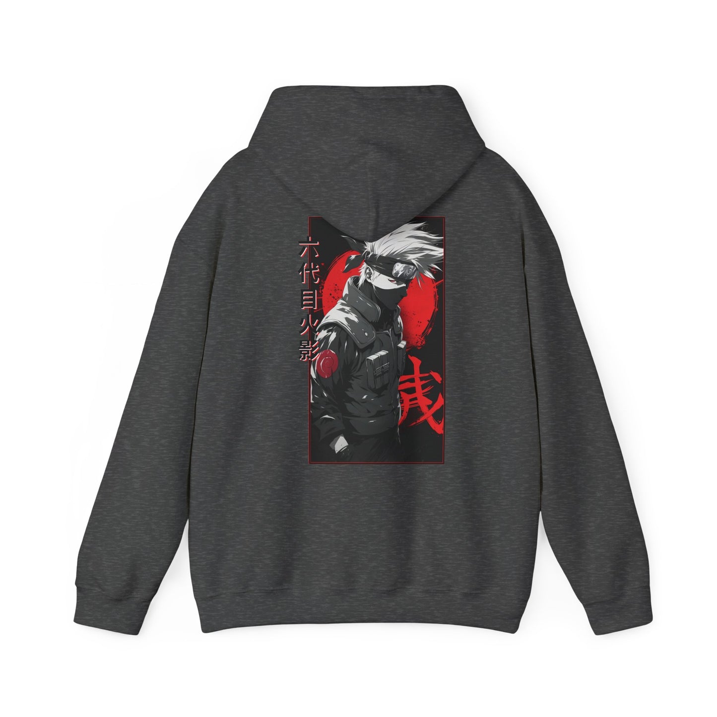 Naruto Hoodie - Kakashi Back And Front