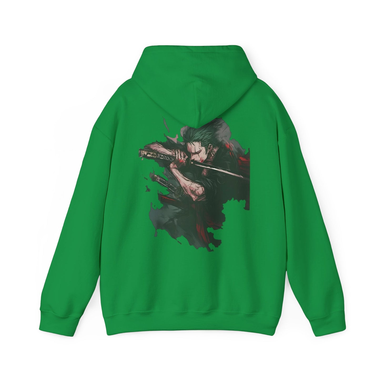 One Piece Hoodie - Zoro Back And Front