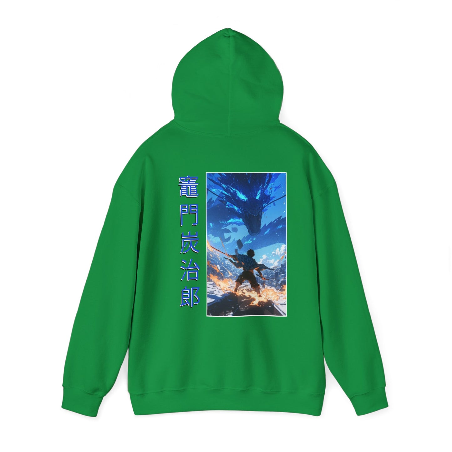 Demon Slayer Hoodie - Tanjiro Back And Front