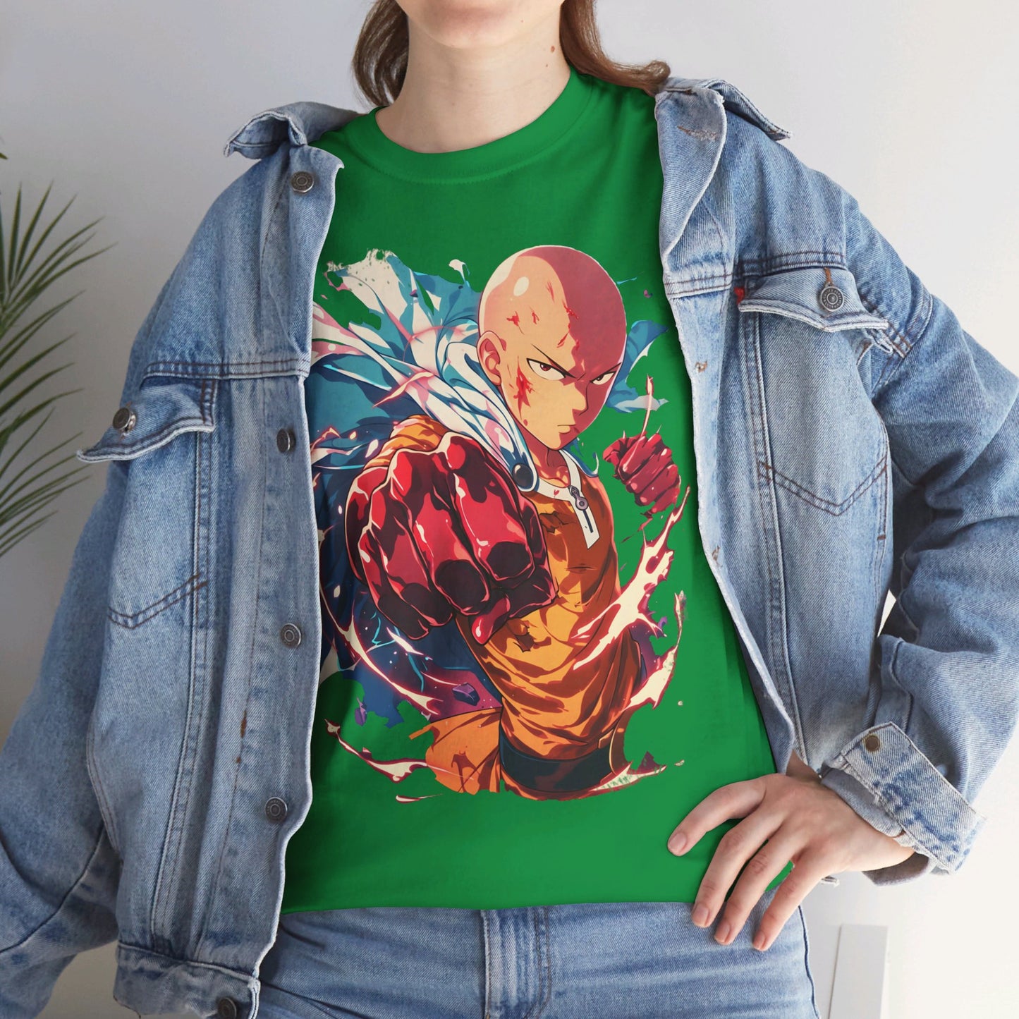 Unisex Heavy Cotton Tee - One Punch Man