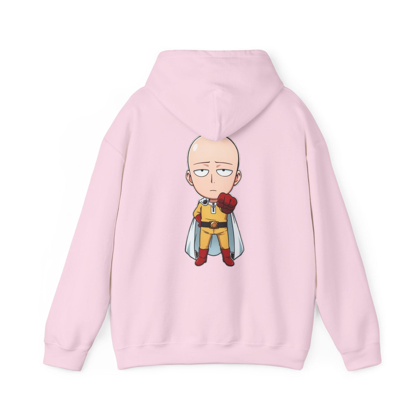 One Punch Man Hoodie - Saitama Back And Front