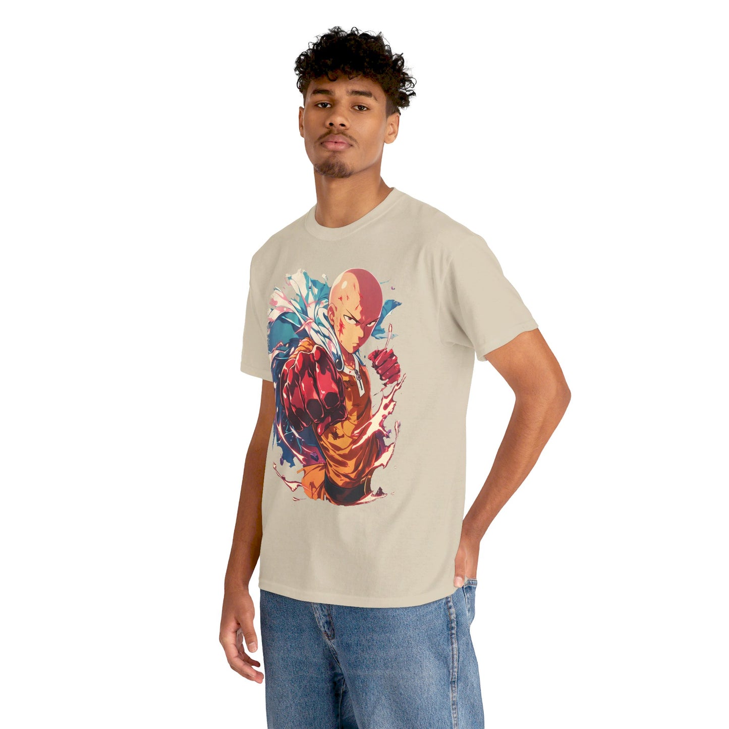 Unisex Heavy Cotton Tee - One Punch Man