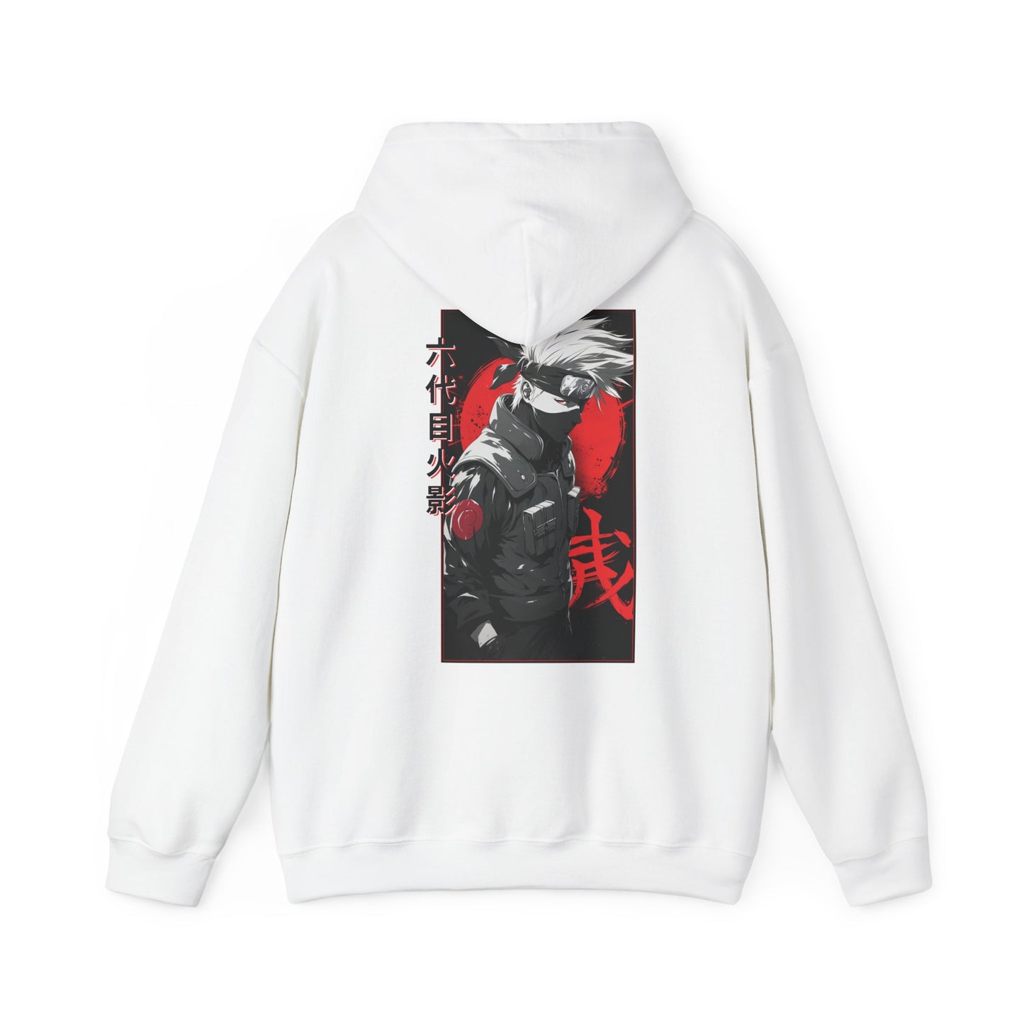 Naruto Hoodie - Kakashi Back And Front