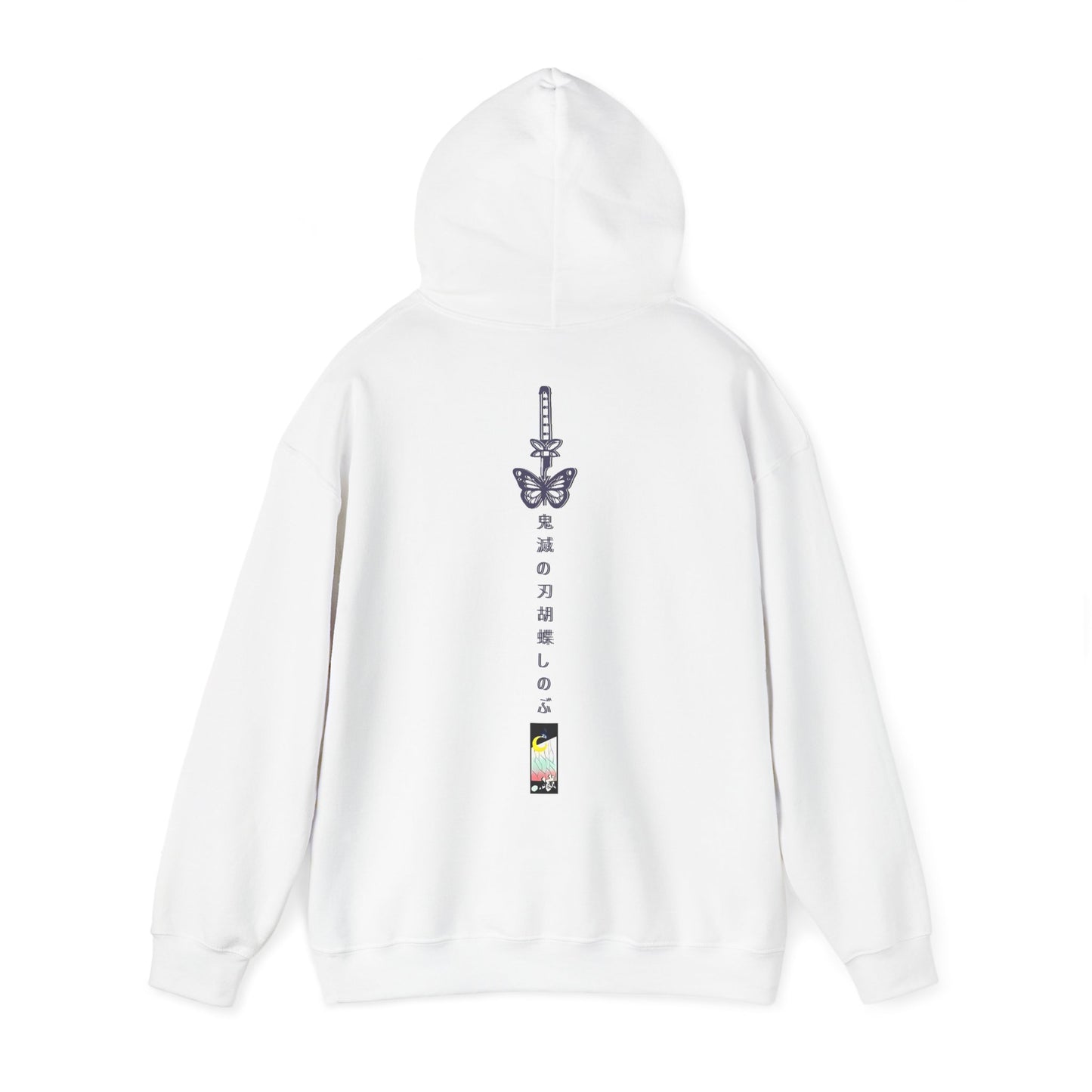 Demon Slayer Hoodie - Kocho Shinobu Back And Front