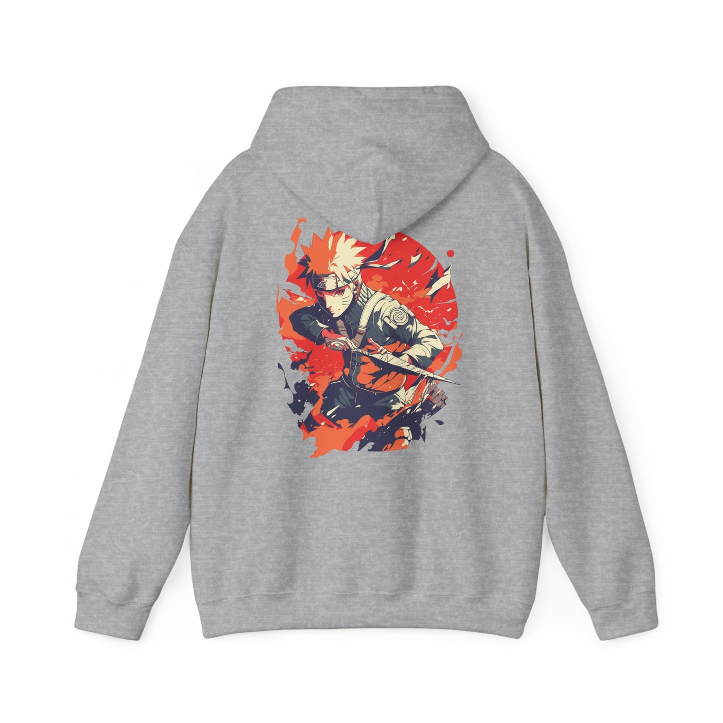 Naruto Hoodie - Naruto Back And Front