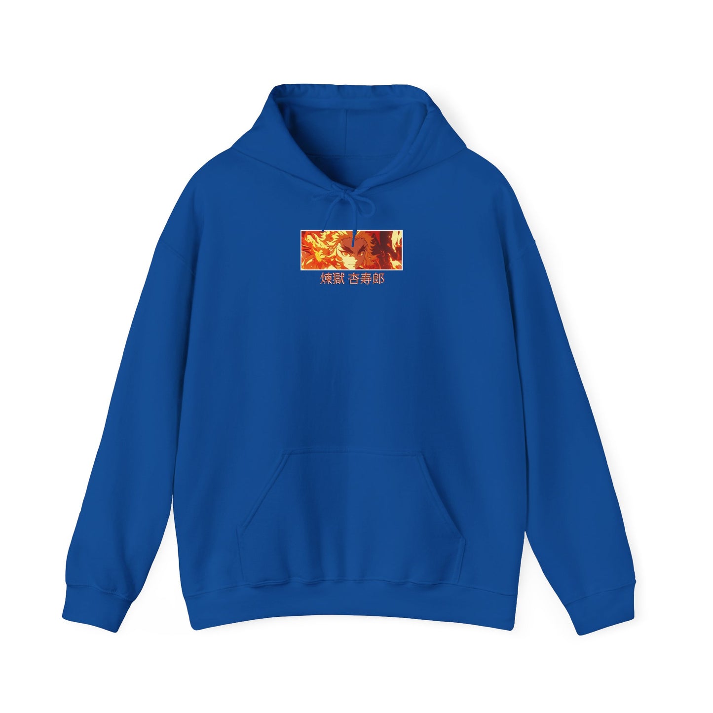 Demon Slayer Hoodie - Rengoku Back And Front