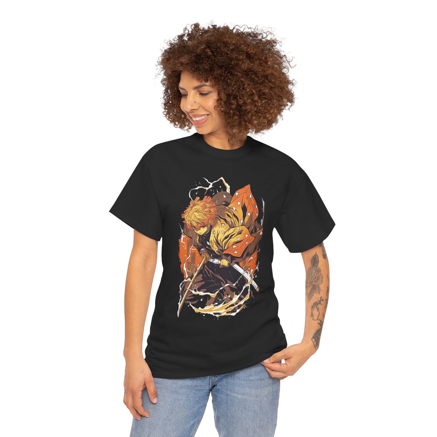 Demon Slayer T-Shirt - Zenitsu Front