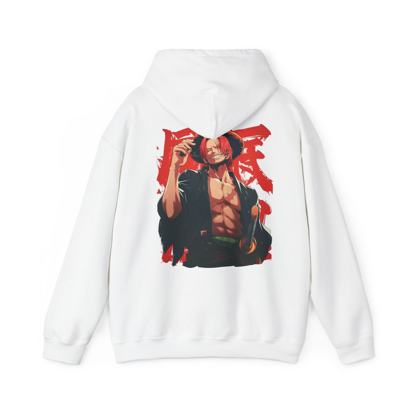 One Piece Hoodie - Shanks Back And Front