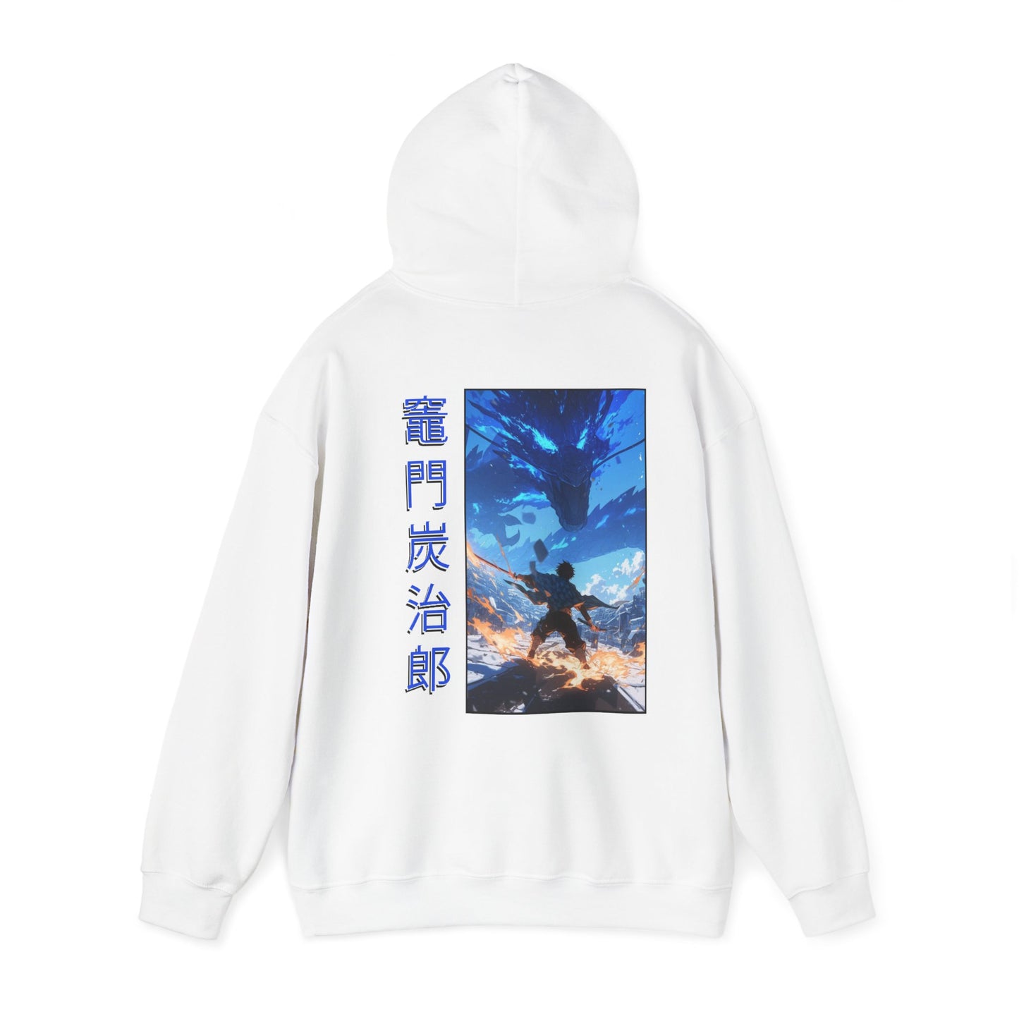 Demon Slayer Hoodie - Tanjiro Back And Front