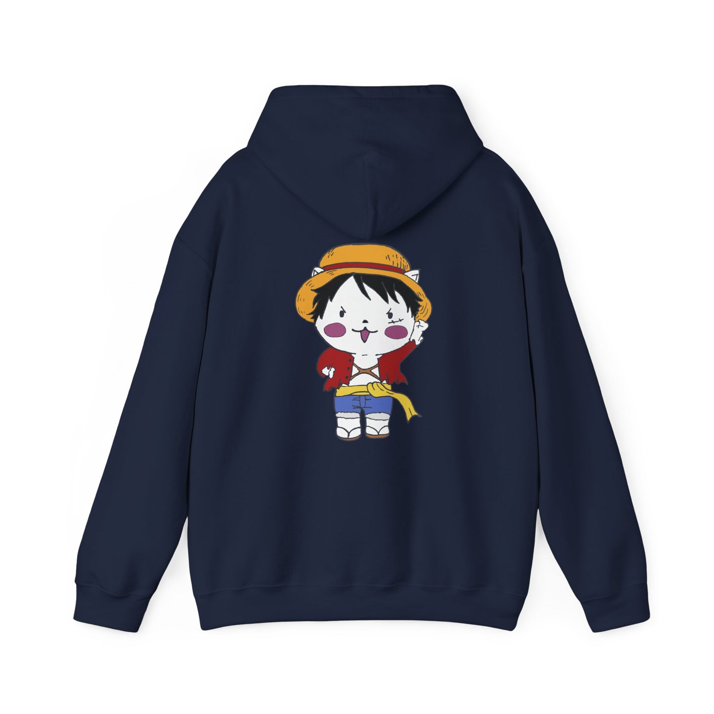 One Piece Hoodie - Luffy Back And Front