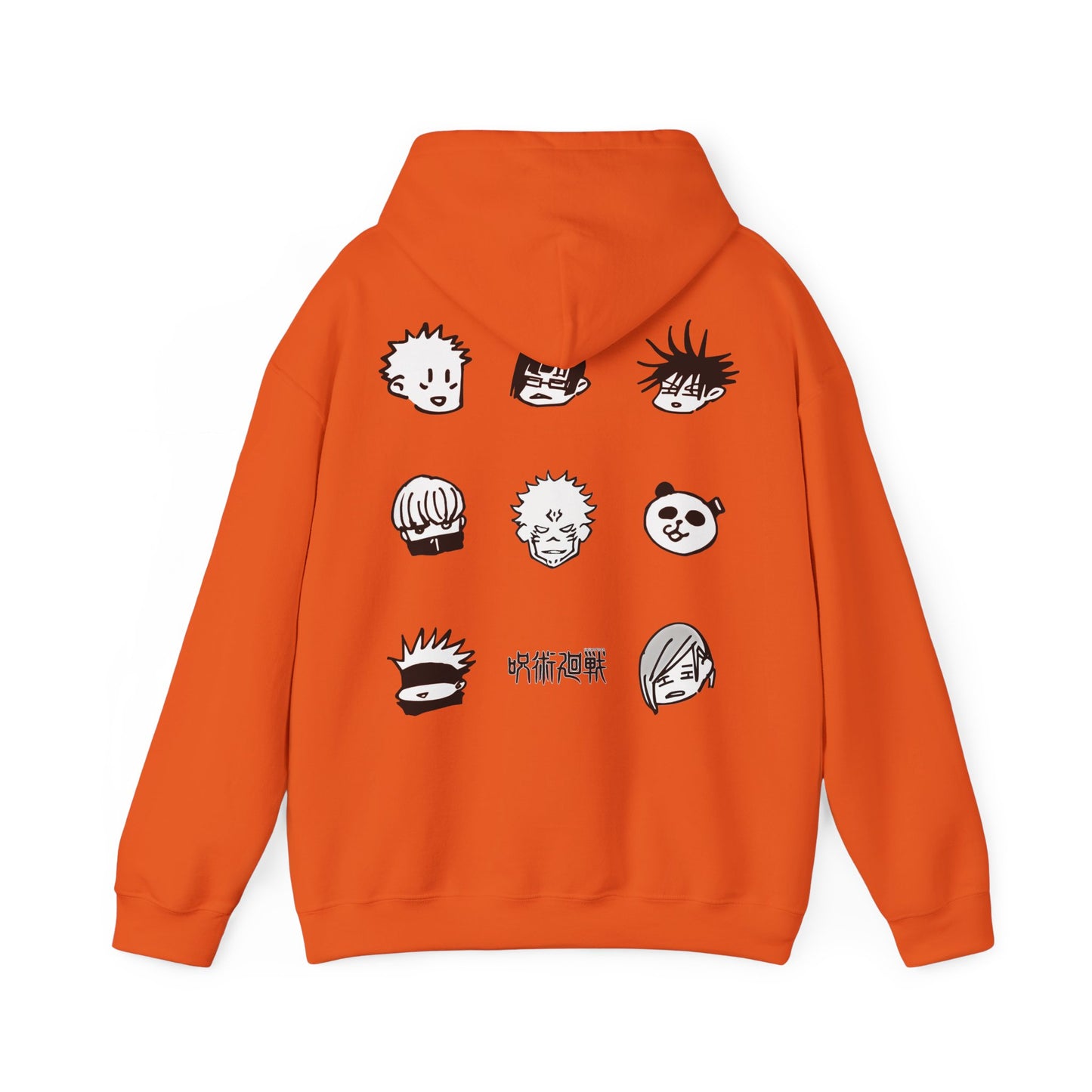 Jujutsu Kaisen Hoodie - Jujutsu Kaisen Back And Front