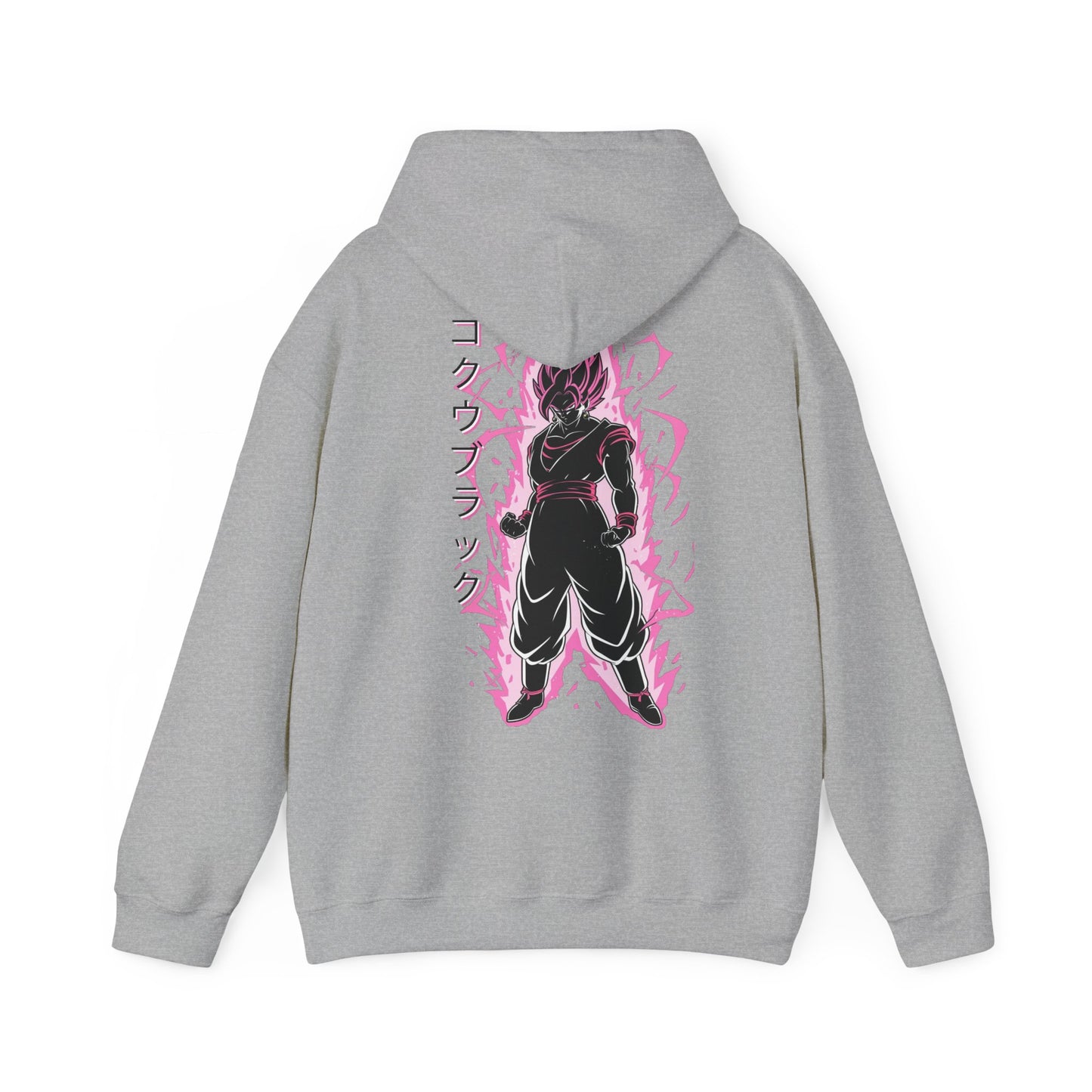 Dragon Ball Hoodie - Black Goku Back And Front