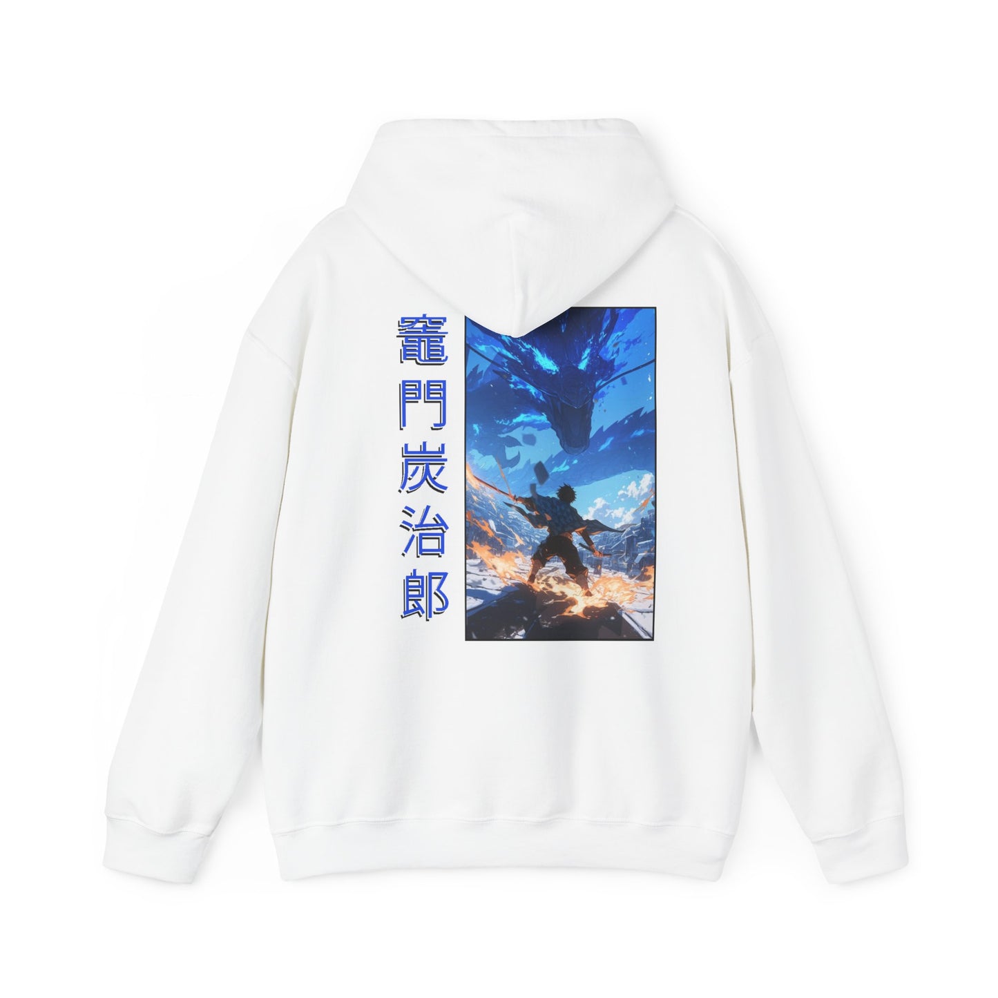 Demon Slayer Hoodie - Tanjiro Back And Front