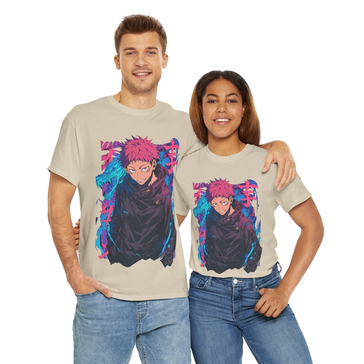 Unisex Heavy Cotton Tee - Jujutsu kaisen