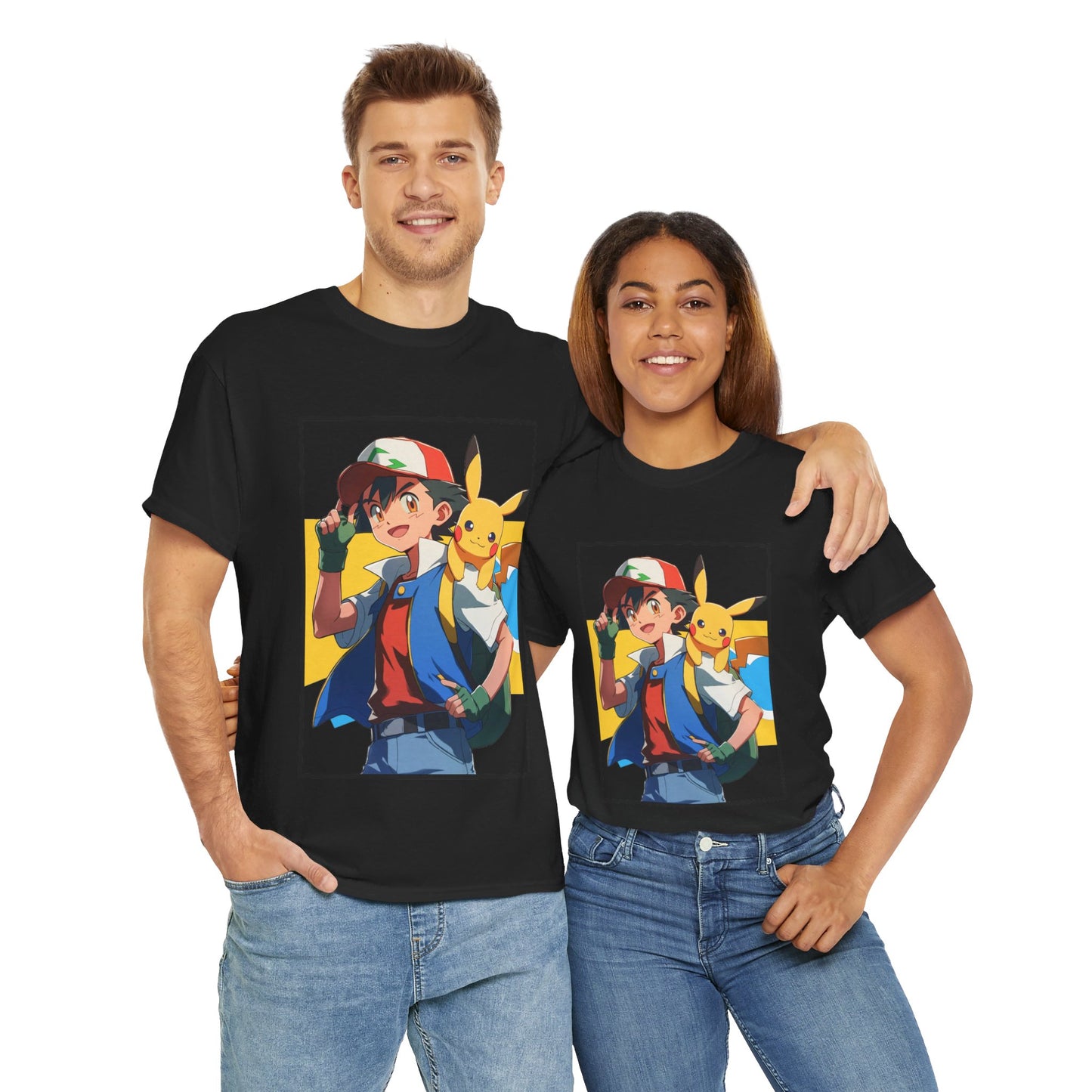 Unisex Heavy Cotton Tee - Pokemon