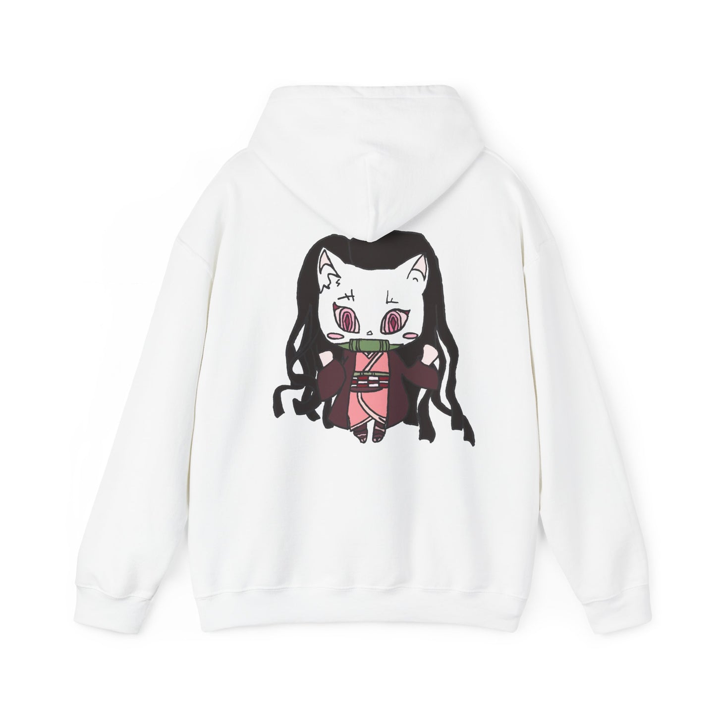 Demon Slayer Hoodie - Nezuko Back And Front