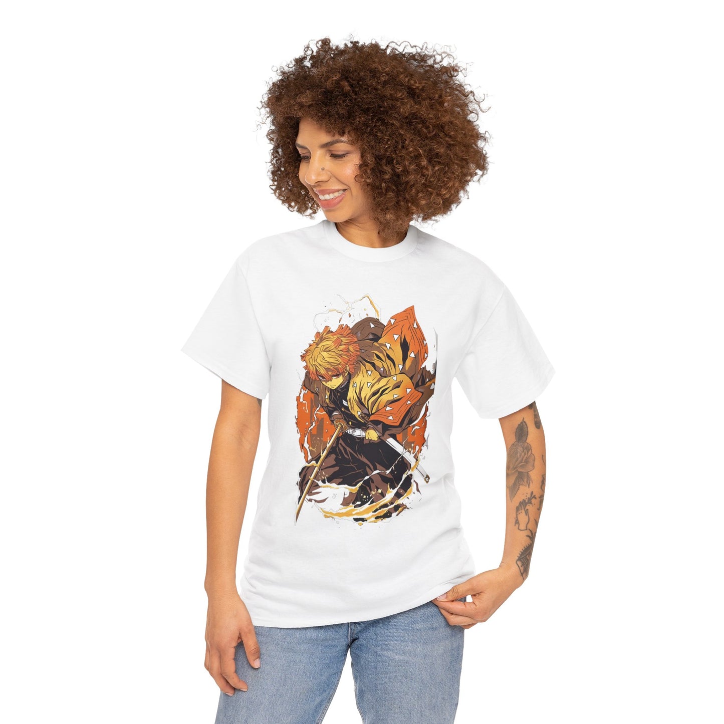 Demon Slayer T-Shirt - Zenitsu Front