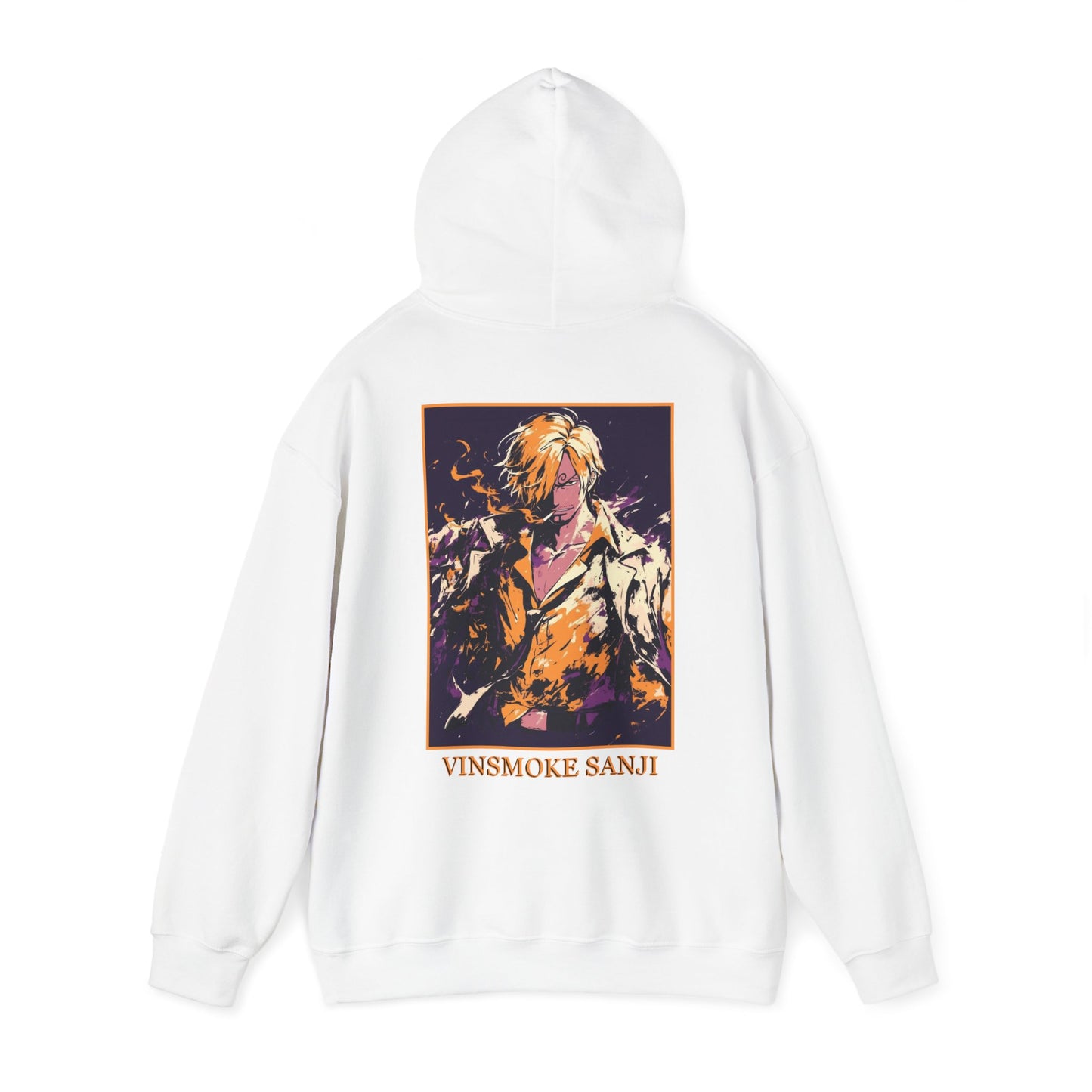 One Piece Hoodie - Sanji Back And Front