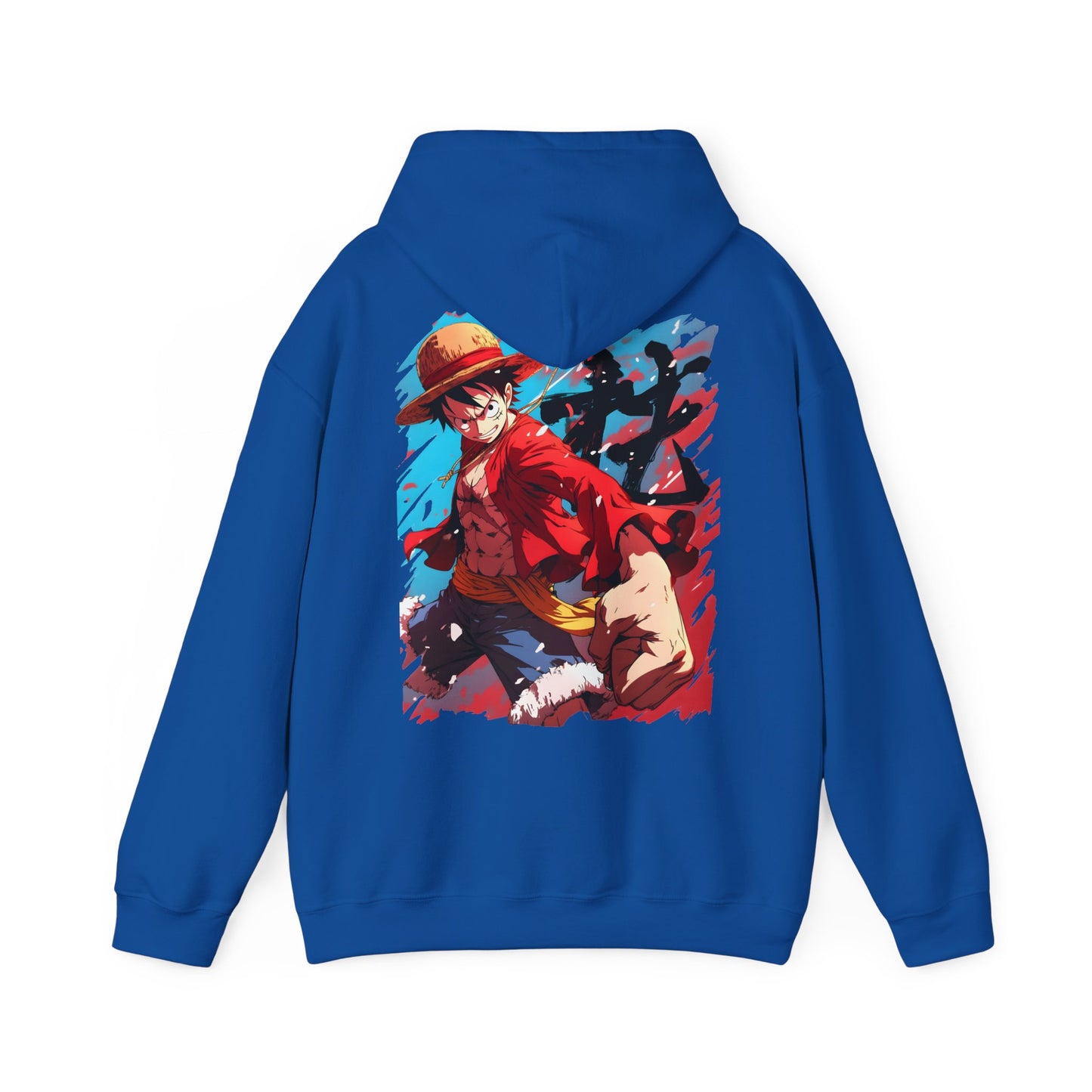 One Piece Hoodie - Luffy Back And Front