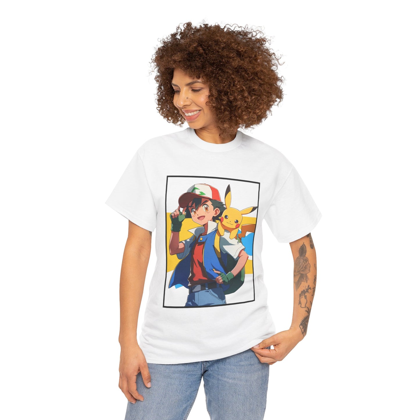 Unisex Heavy Cotton Tee - Pokemon