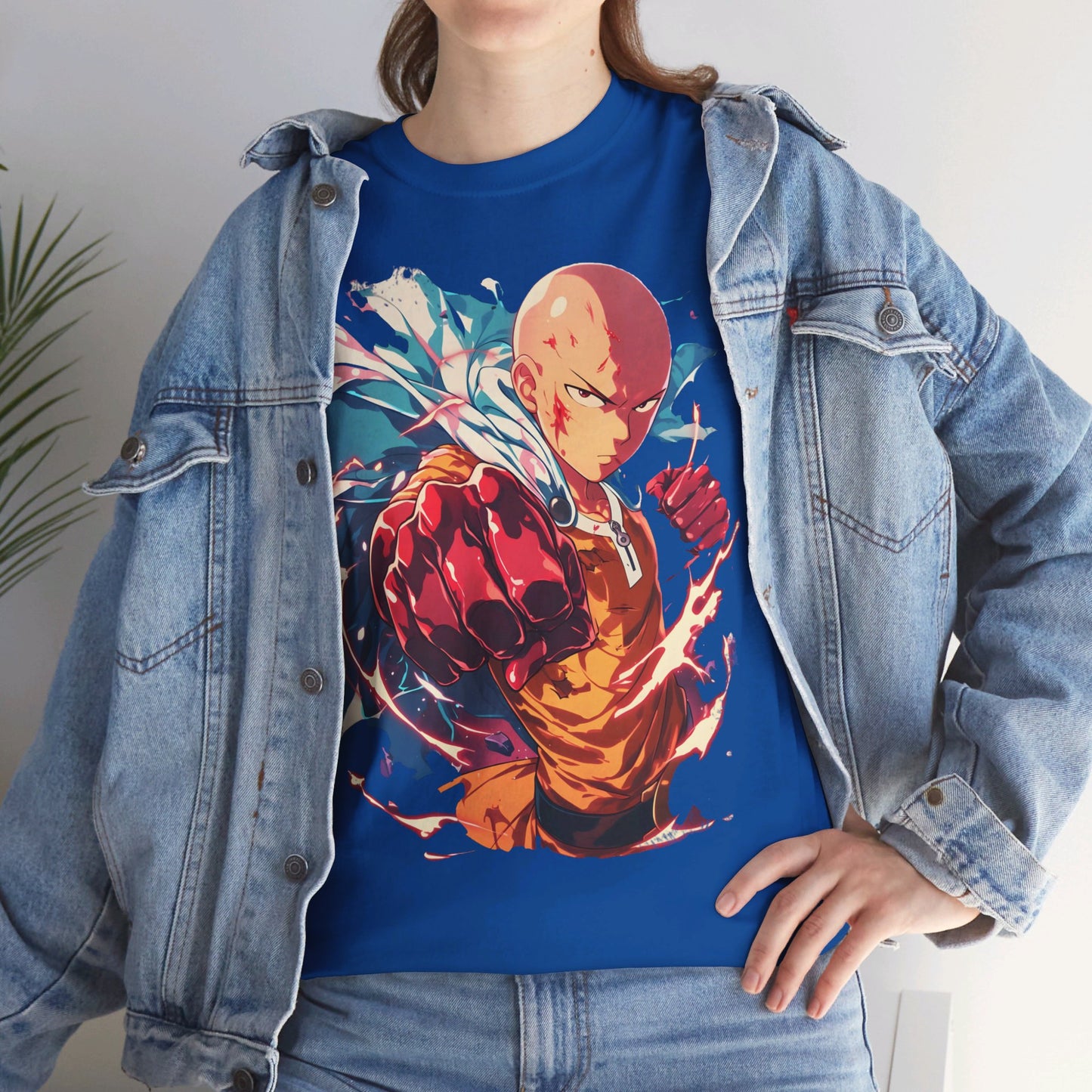 Unisex Heavy Cotton Tee - One Punch Man