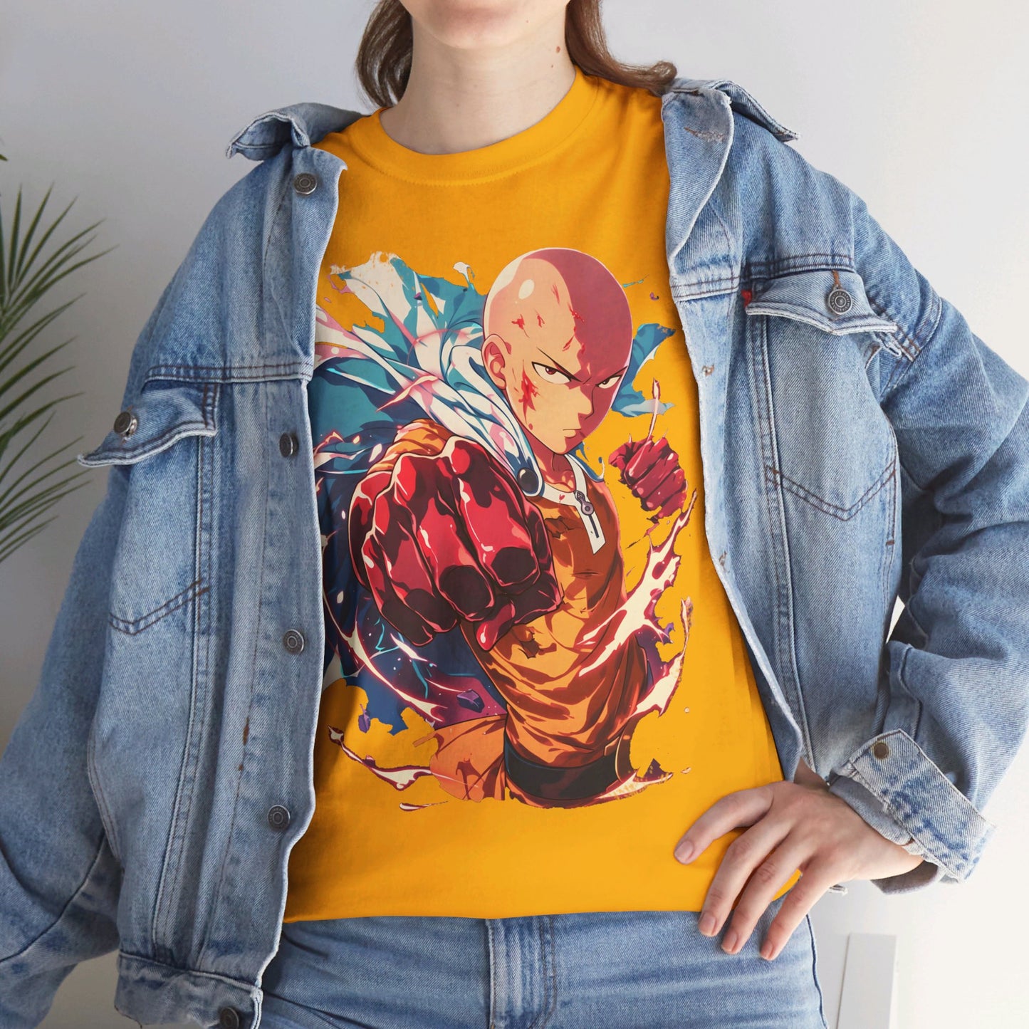 Unisex Heavy Cotton Tee - One Punch Man