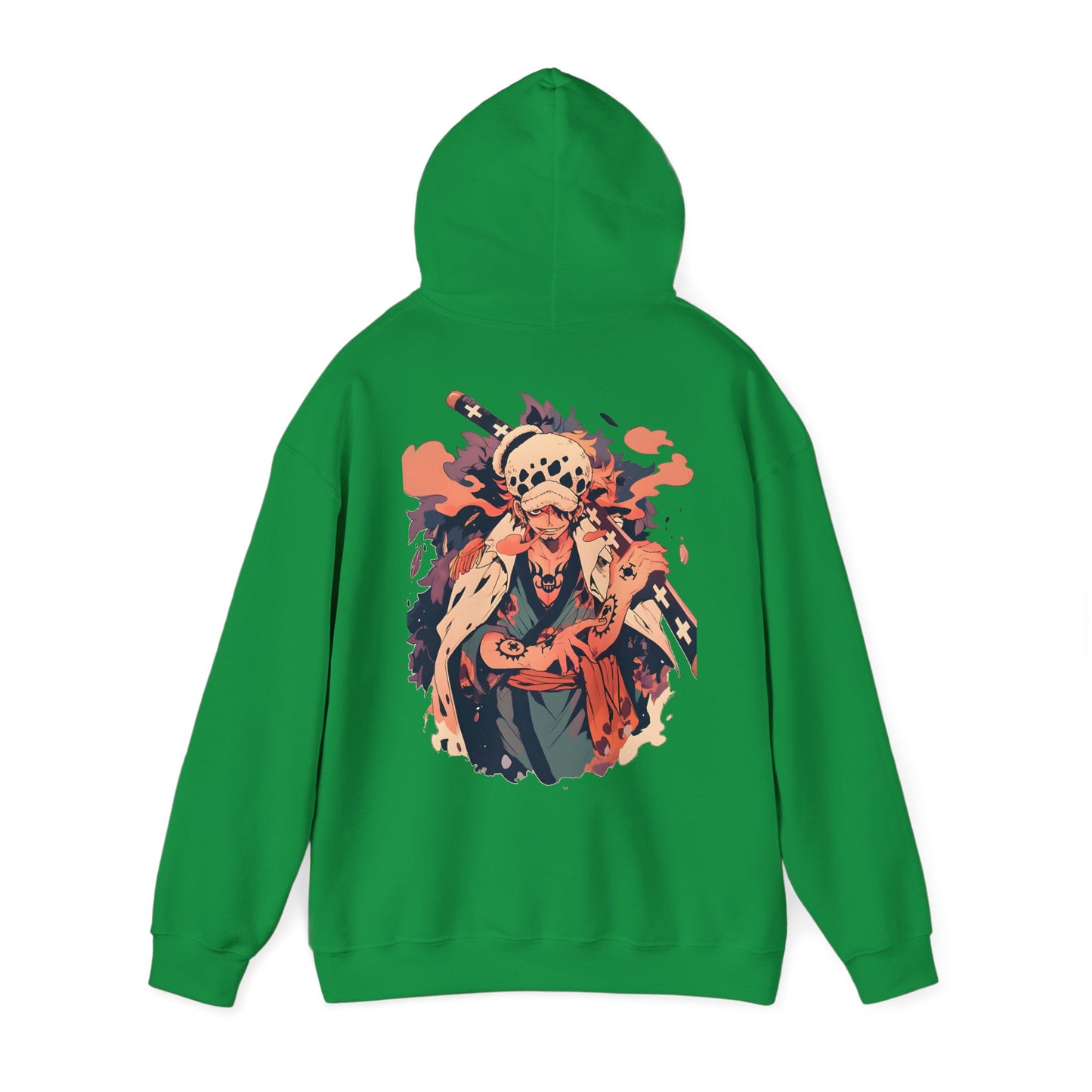 One Piece Hoodie - Trafalgar Back And Front