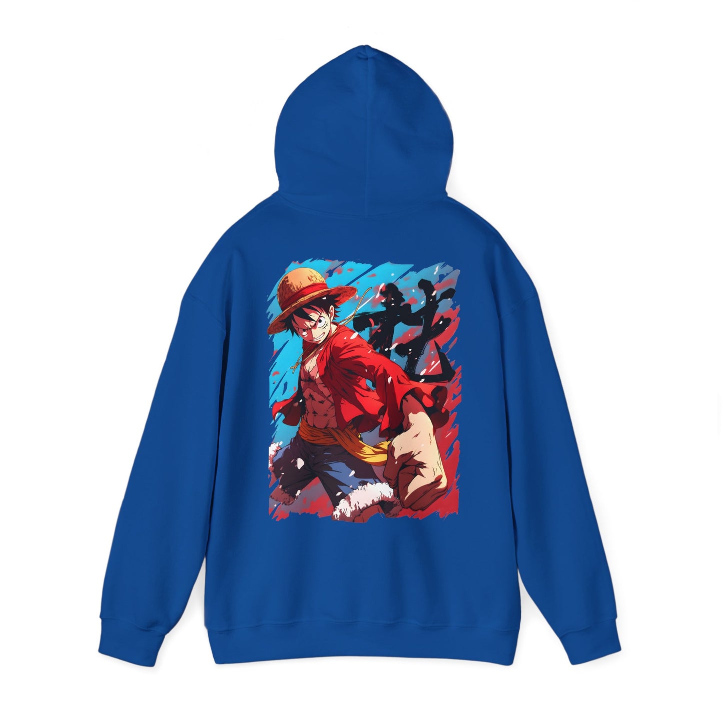 One Piece Hoodie - Luffy Back And Front