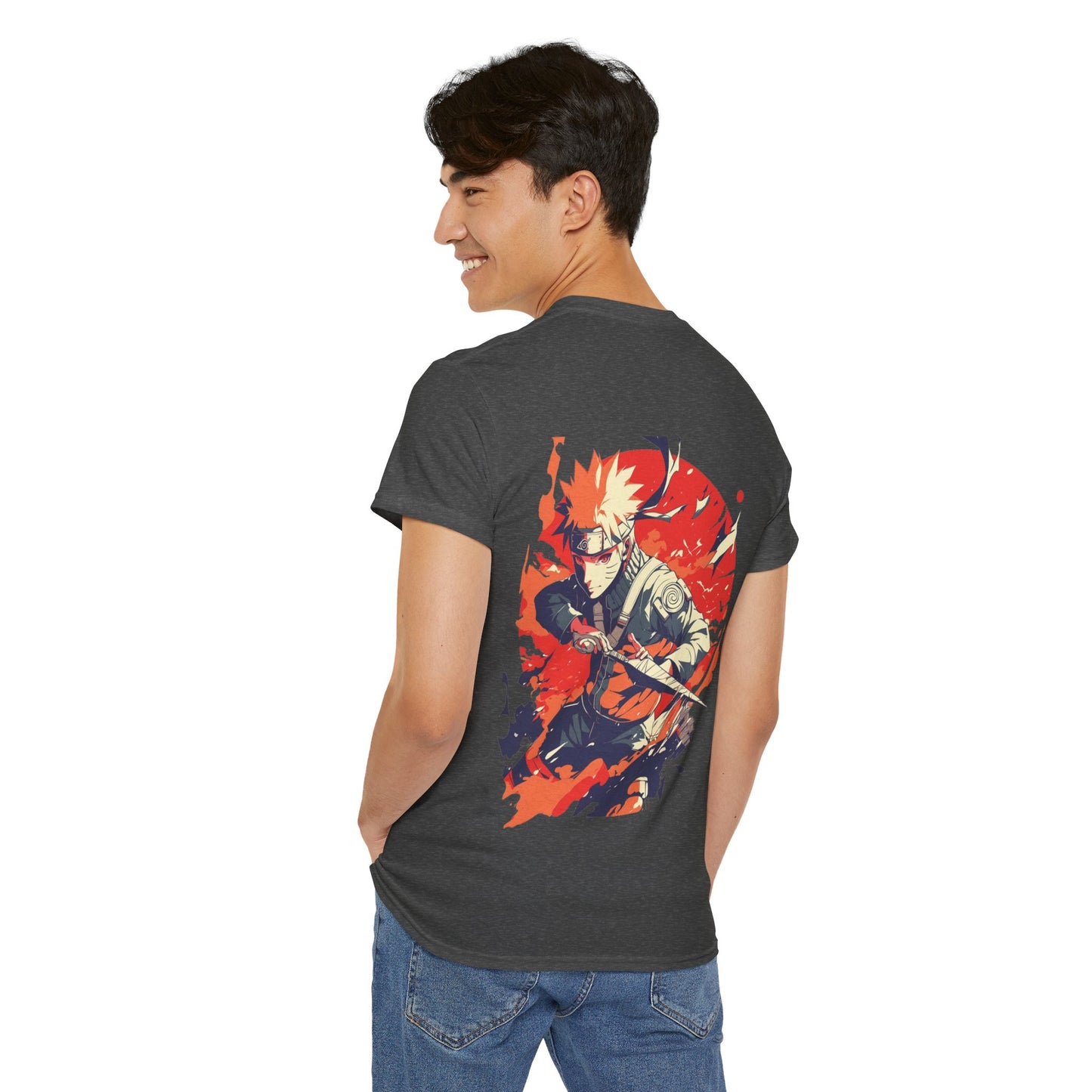 Naruto T-Shirt - Naruto Back and Front