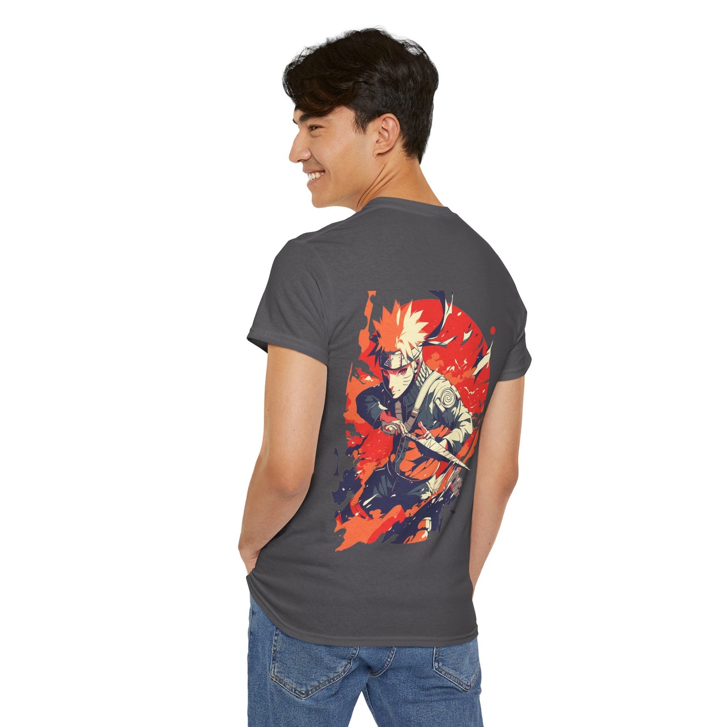 Naruto T-Shirt - Naruto Back and Front