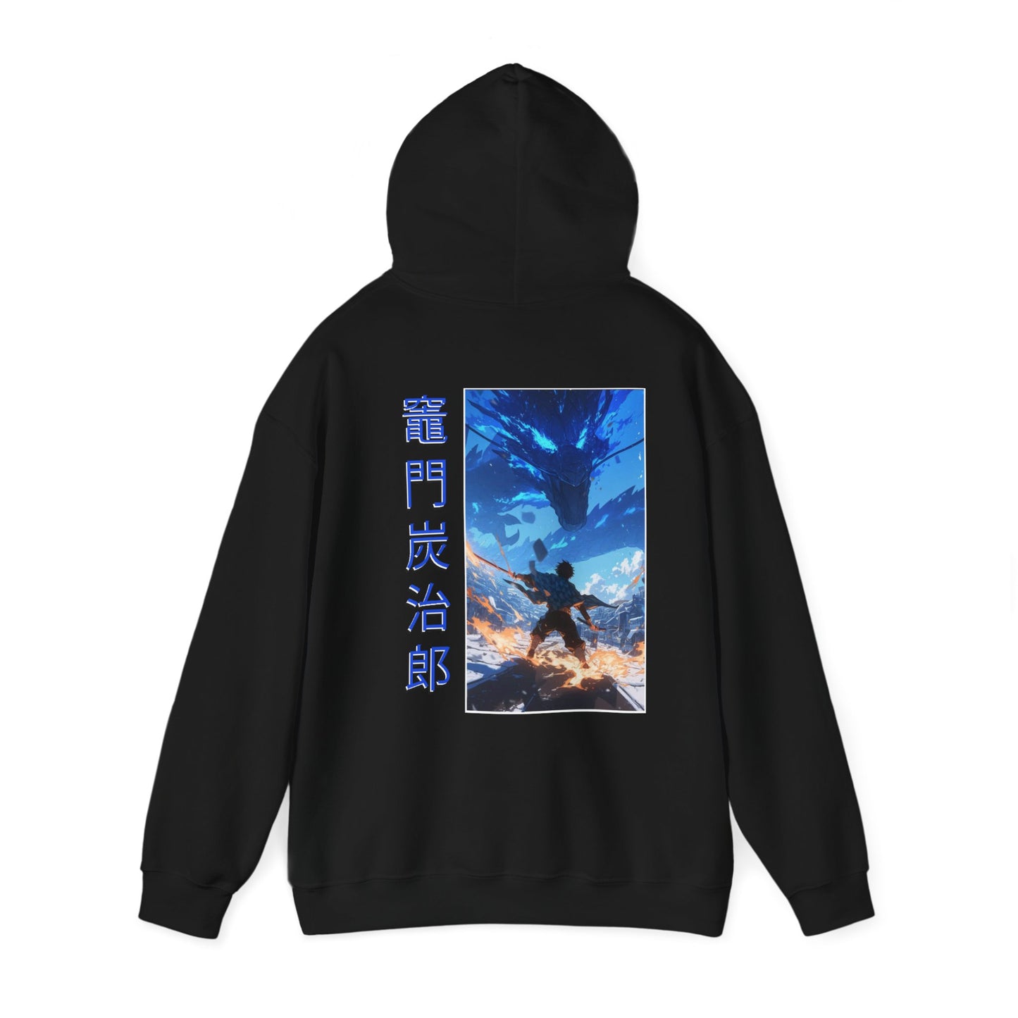 Demon Slayer Hoodie - Tanjiro Back And Front