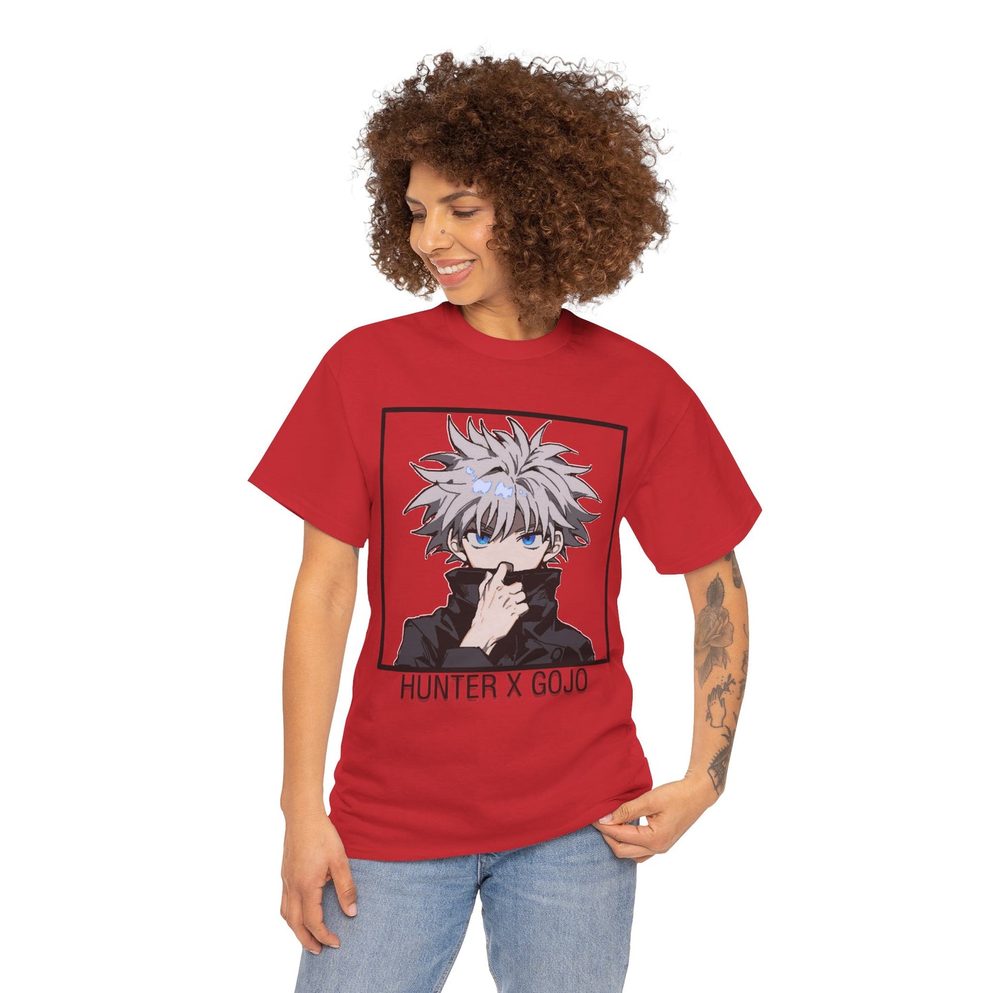 Unisex Heavy Cotton Tee - Hunter X Gojo