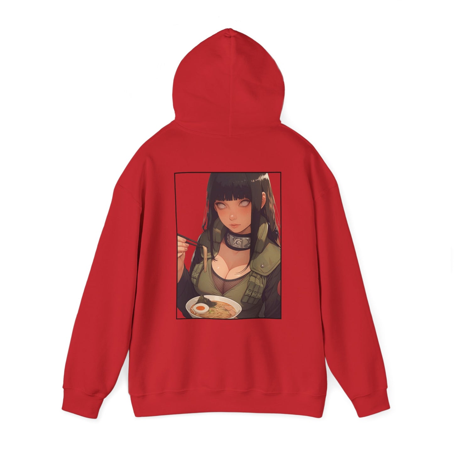 Naruto Hoodie - Hinata Back And Front