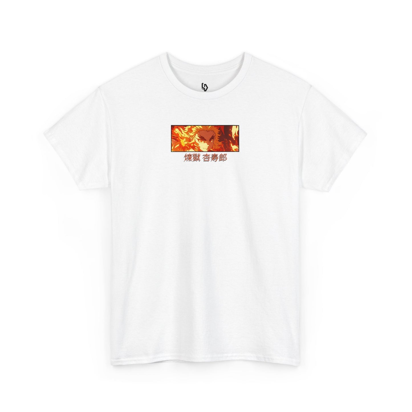 Demon Slayer T-Shirt - Rengoku Back and Front